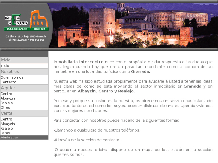 www.inmobiliariaintercentro.com