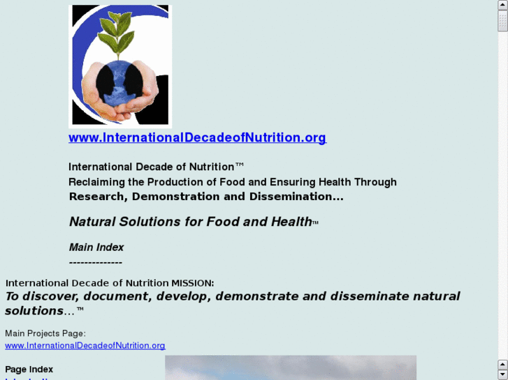 www.internationaldecadeofnutrition.org