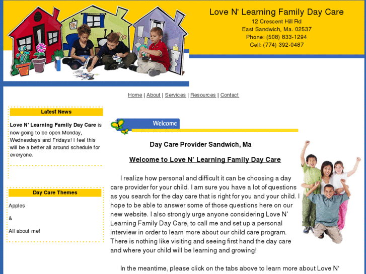 www.loveandlearningdaycare.com