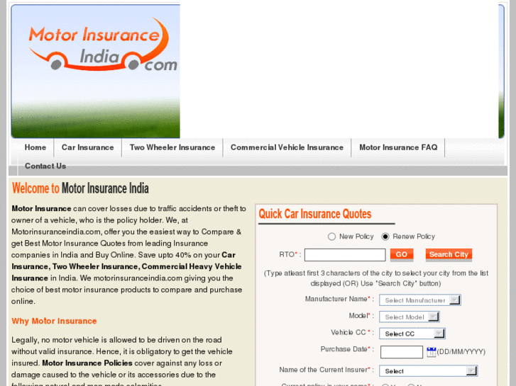 www.motorinsuranceindia.com