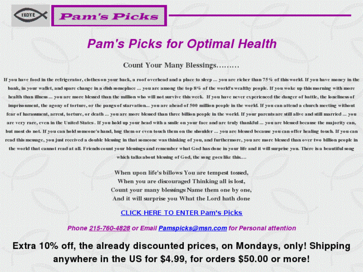 www.pamspicks.com