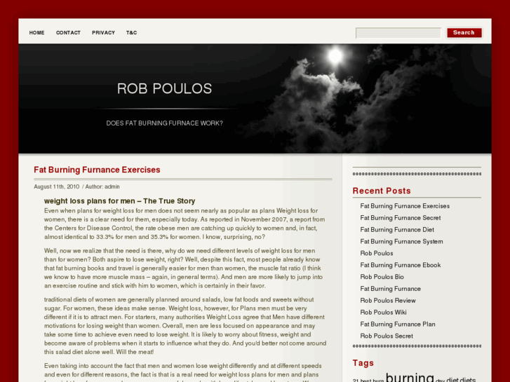 www.robpoulossecret.com