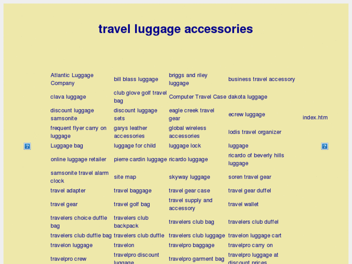 www.travel-luggage-accessories.com