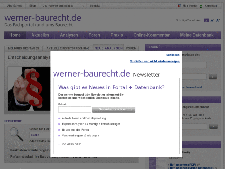 www.werner-baurecht.de