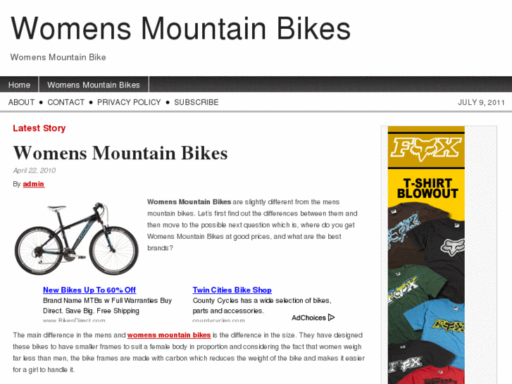 www.womensmountainbikes.net