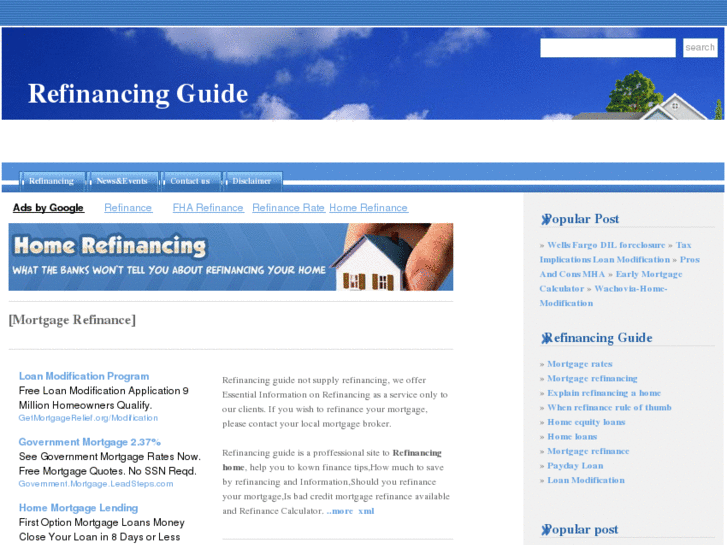 www.4refinancingguide.com