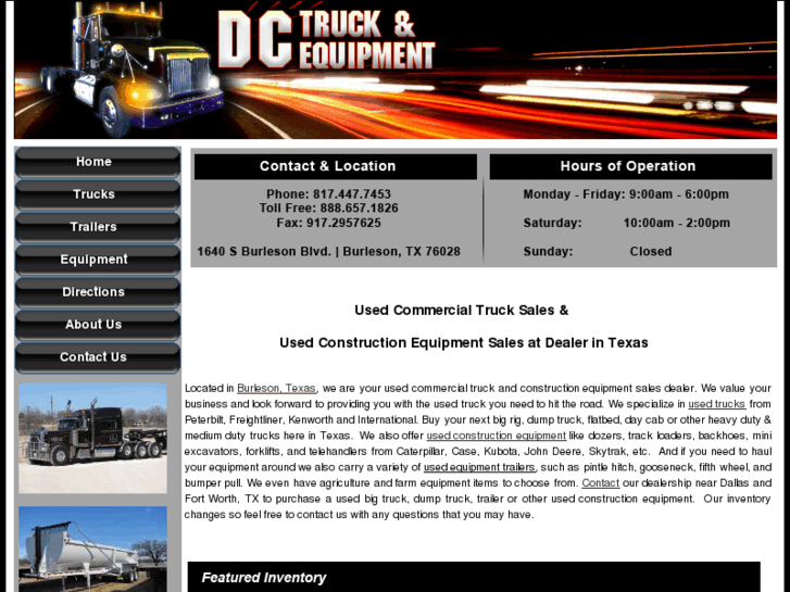 www.dctruckandequipment.com