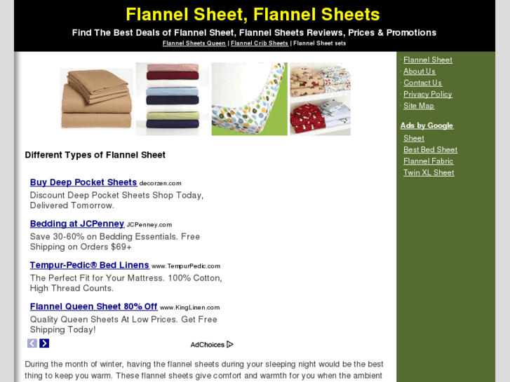 www.flannelsheet.net