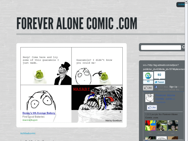 www.foreveralonecomic.com