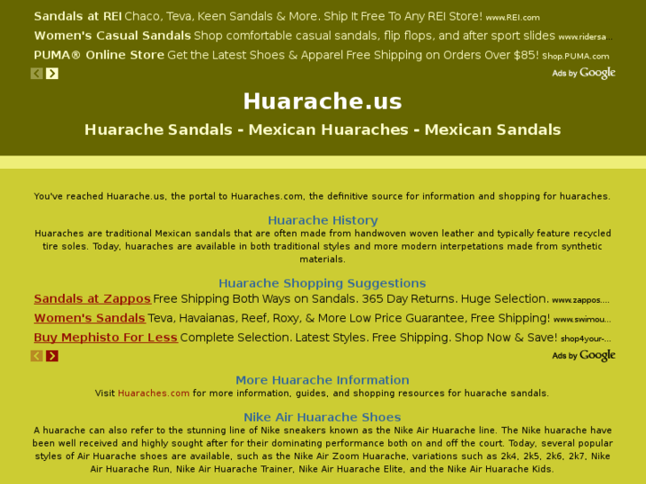 www.huarache.us