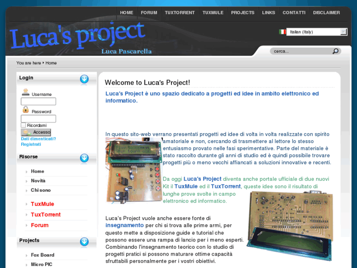 www.lucasproject.it