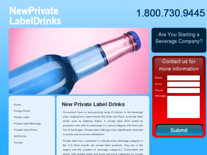 www.newprivatelabeldrinks.com