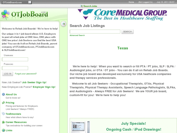 www.otjobboard.com