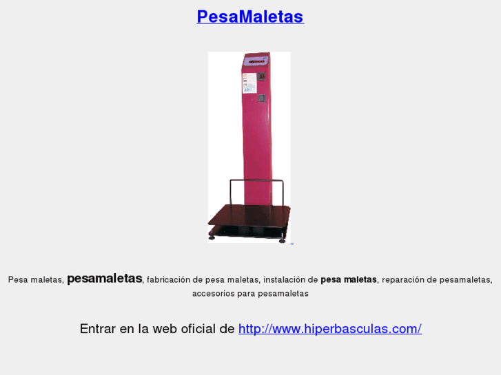 www.pesamaletas.net