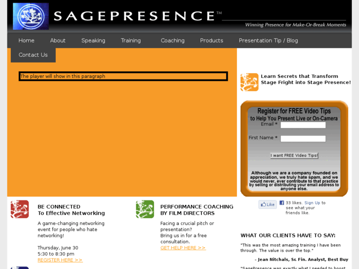 www.sagepresence.com