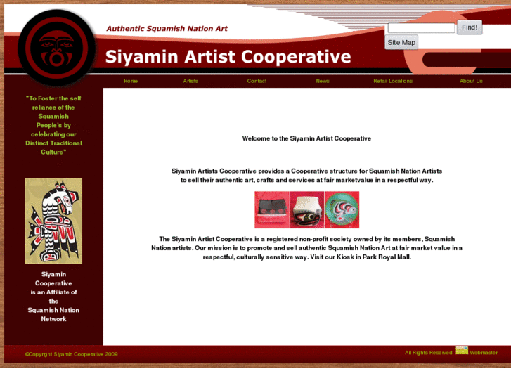 www.siyaminartistcoop.com