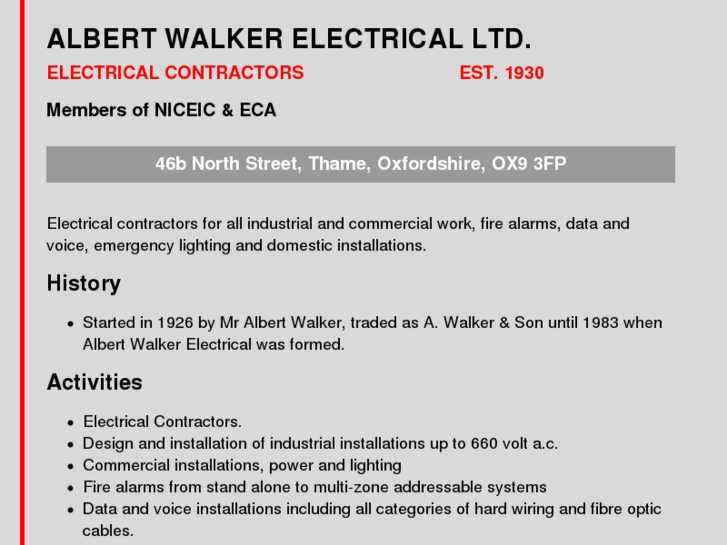 www.albert-walker-electrical-ltd.com