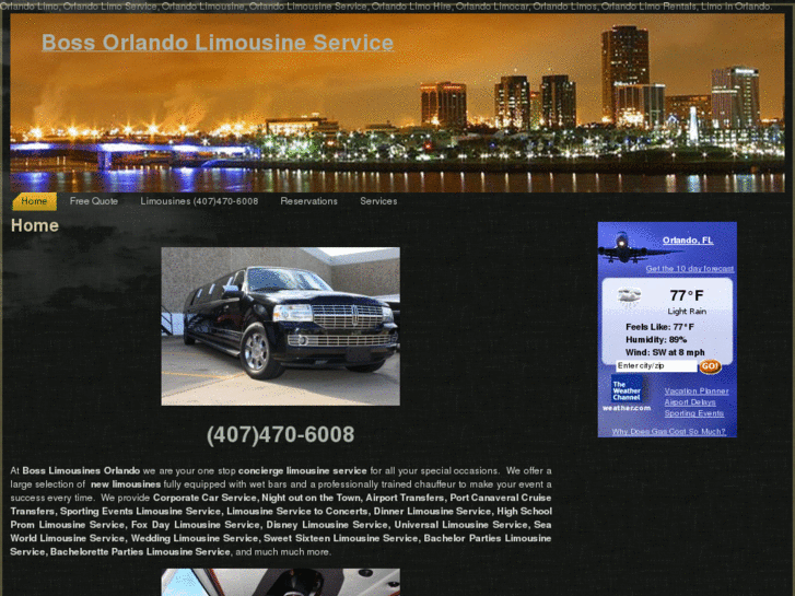 www.bosslimousinesorlando.com