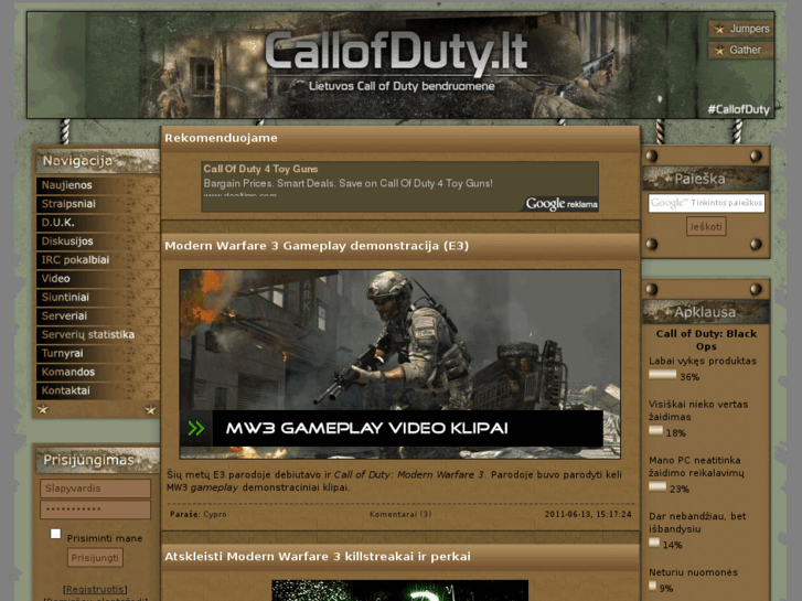 www.callofduty.lt