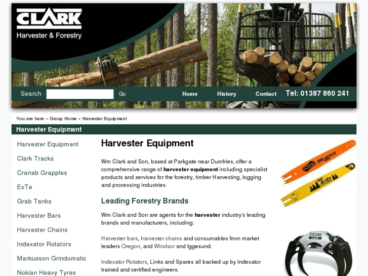 www.clark-harvester.com