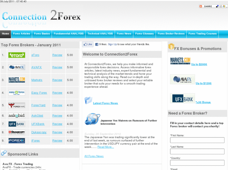 www.connection2forex.com