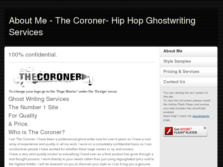 www.coronerghostwriting.com