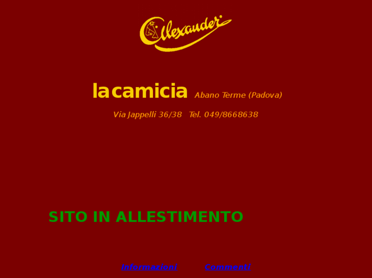 www.lacamicia.com