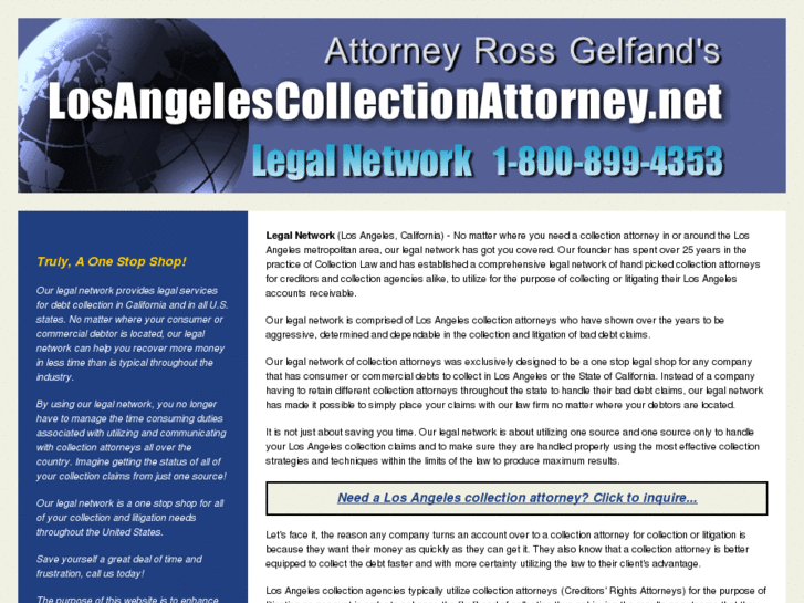 www.losangelescollectionattorney.net