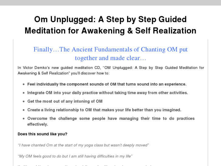 www.omguidedmeditationcd.com