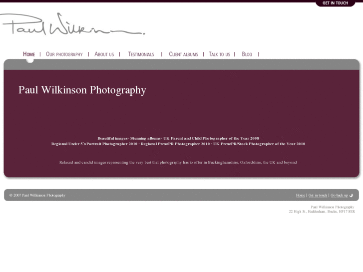 www.paulwilkinsonphotography.com