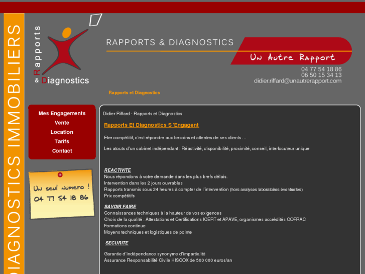 www.rapportsetdiagnostics.com