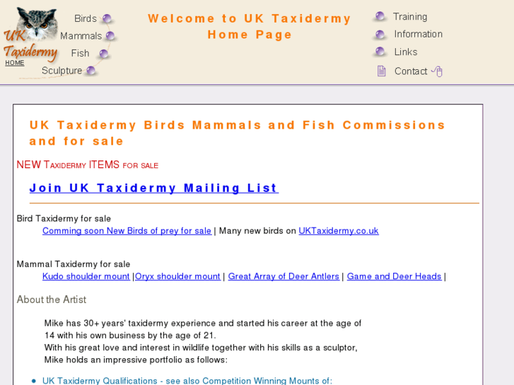 www.taxidermy.co.uk