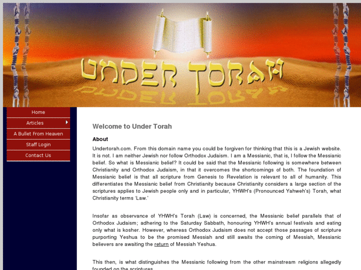 www.undertorah.com