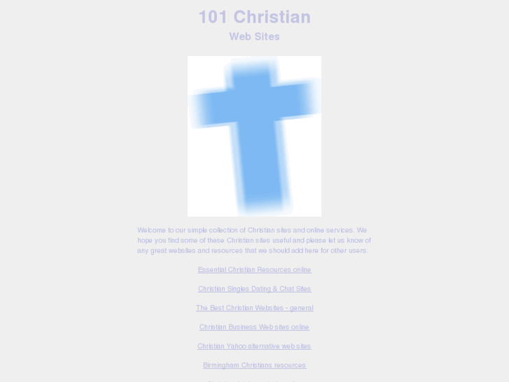 www.101christiansites.com