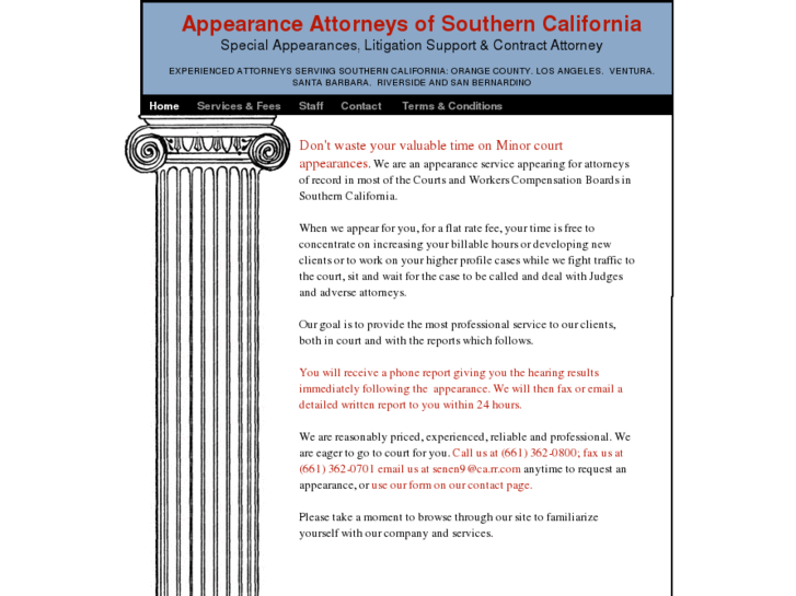 www.appearanceattorneysofsoutherncalifornia.com