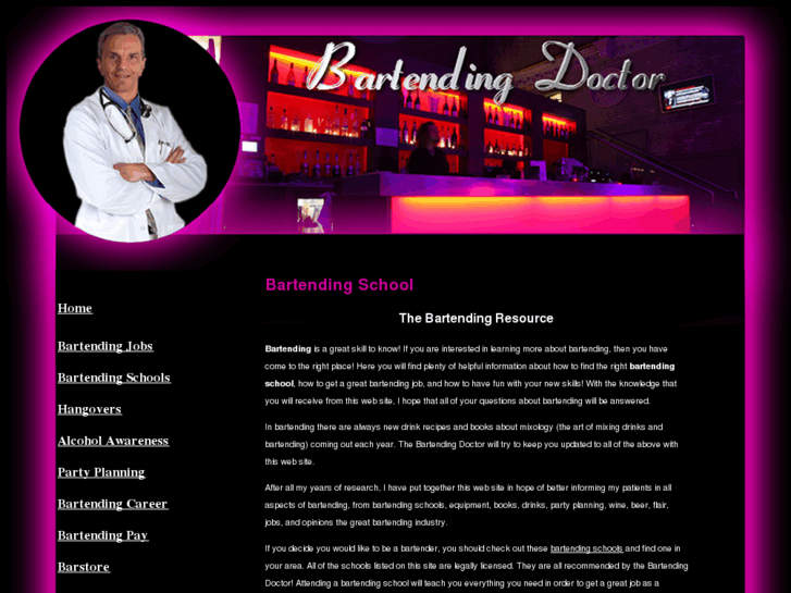 www.bartendingdoctor.com