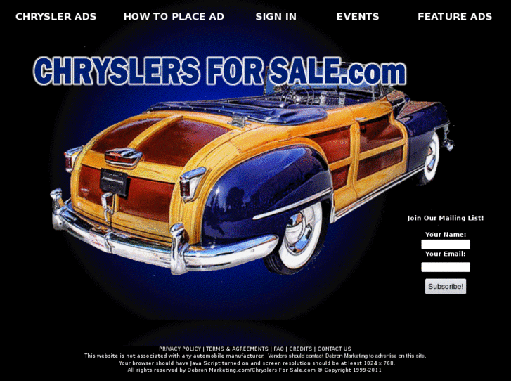 www.chryslersforsale.com