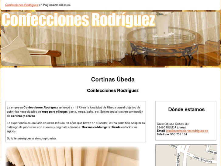 www.confeccionesrodriguez.es