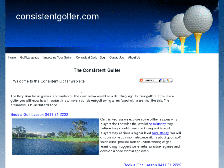 www.consistentgolfer.com