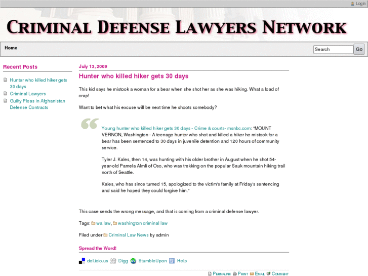 www.criminallawyers.org