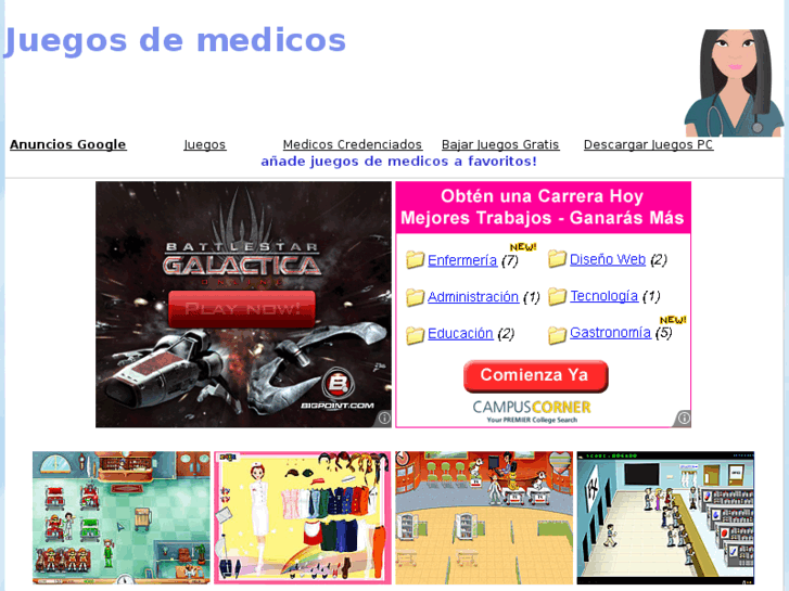 www.juegosmedicos.com