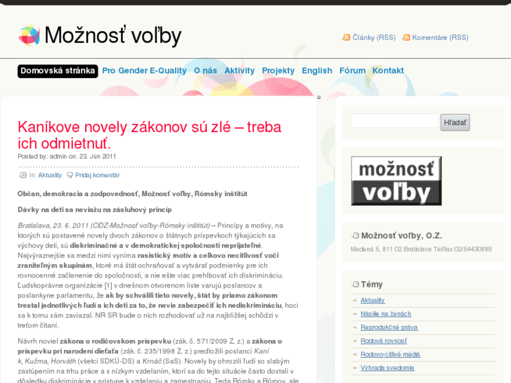 www.moznostvolby.sk