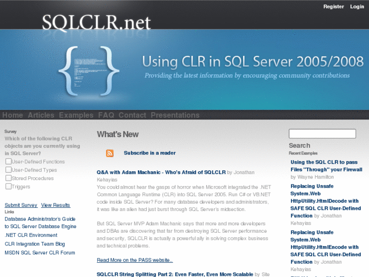 www.sqlclr.net