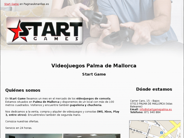 www.startgamepalma.es