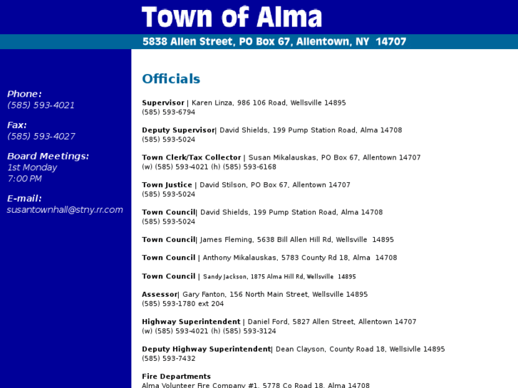 www.townofalma.org