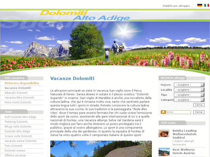 www.alberghi-dolomiti.org