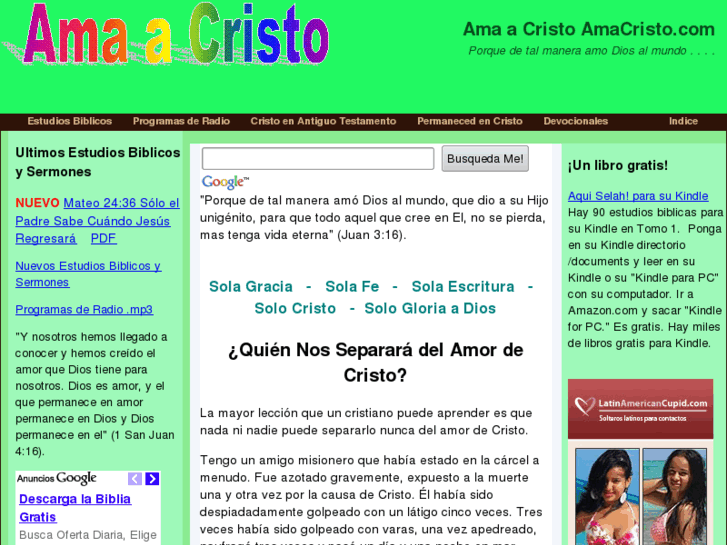 www.amacristo.com