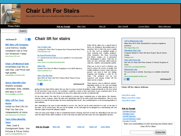 www.buychairliftforstairs.com