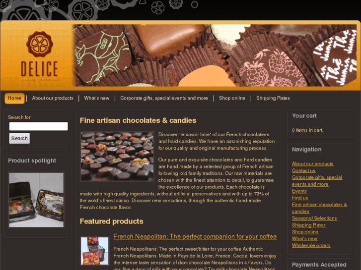 www.delicechocolates.com