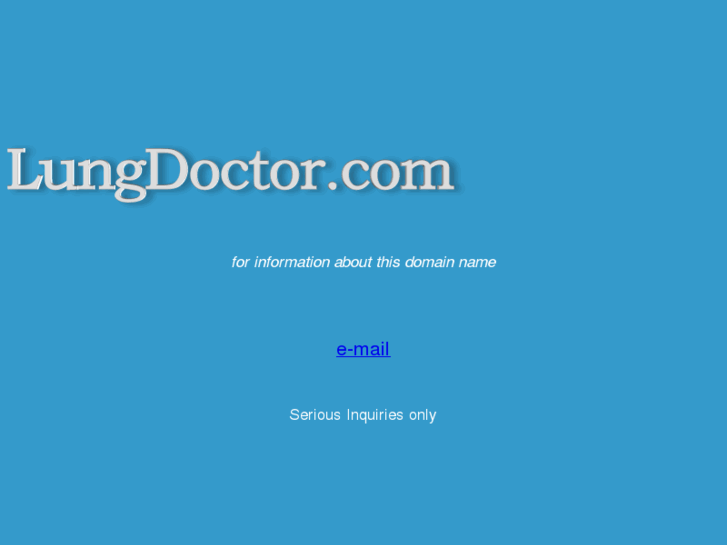 www.lungdoctor.com